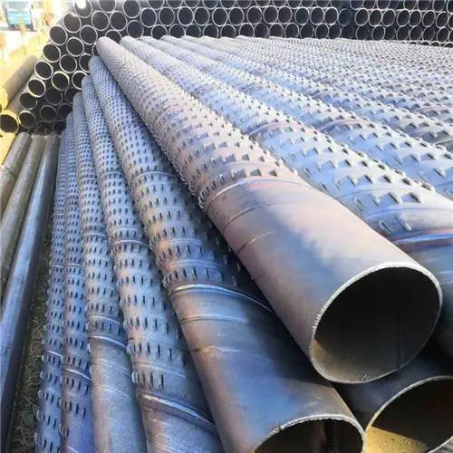 来宾孔式滤水管安装